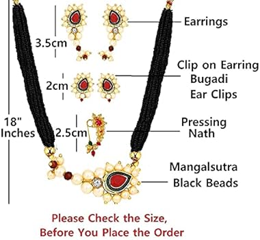 Nath Maharashtra look Mangalsutra set