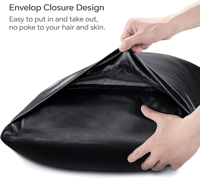 Timeless Black Beauty Pillow Cover