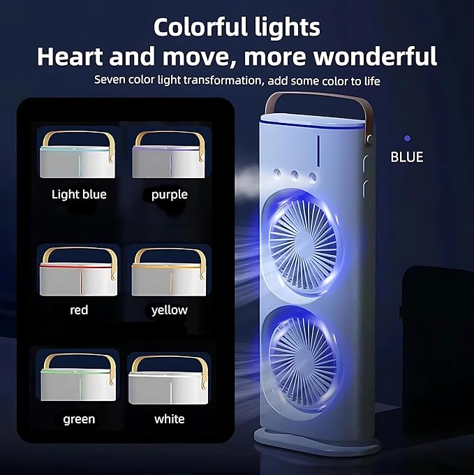 Double Ended Spray Cooler Fan