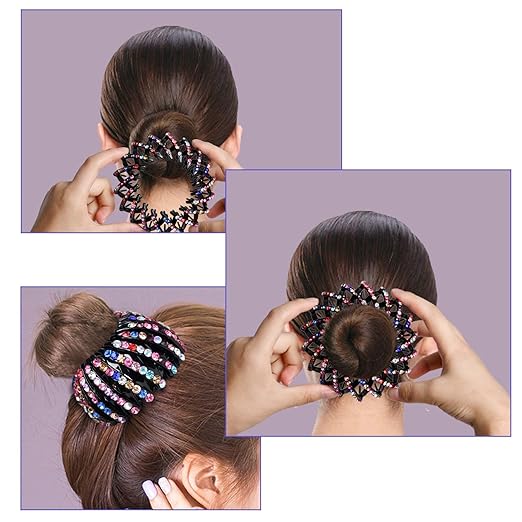 Rhinestone Hair Holder – Effortless Styling Tool
