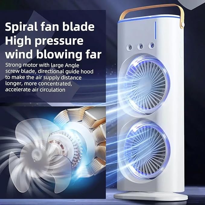 Double Ended Spray Cooler Fan