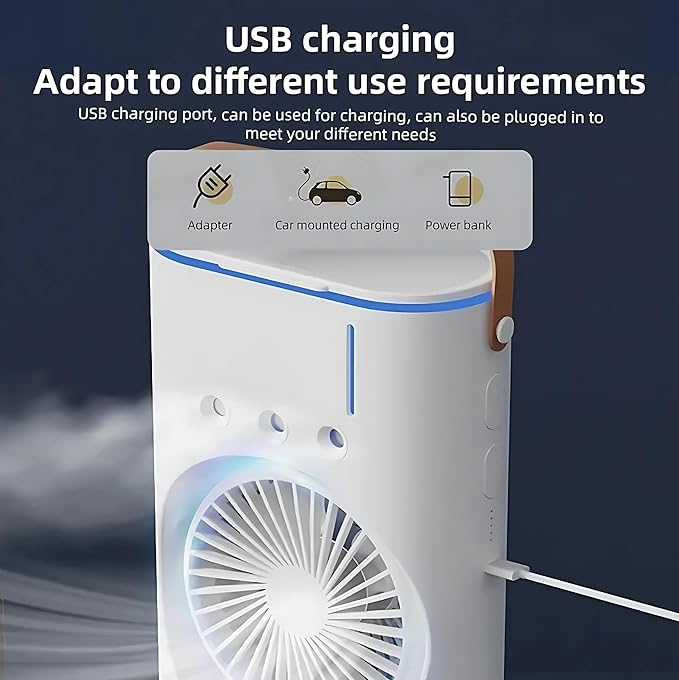 Double Ended Spray Cooler Fan