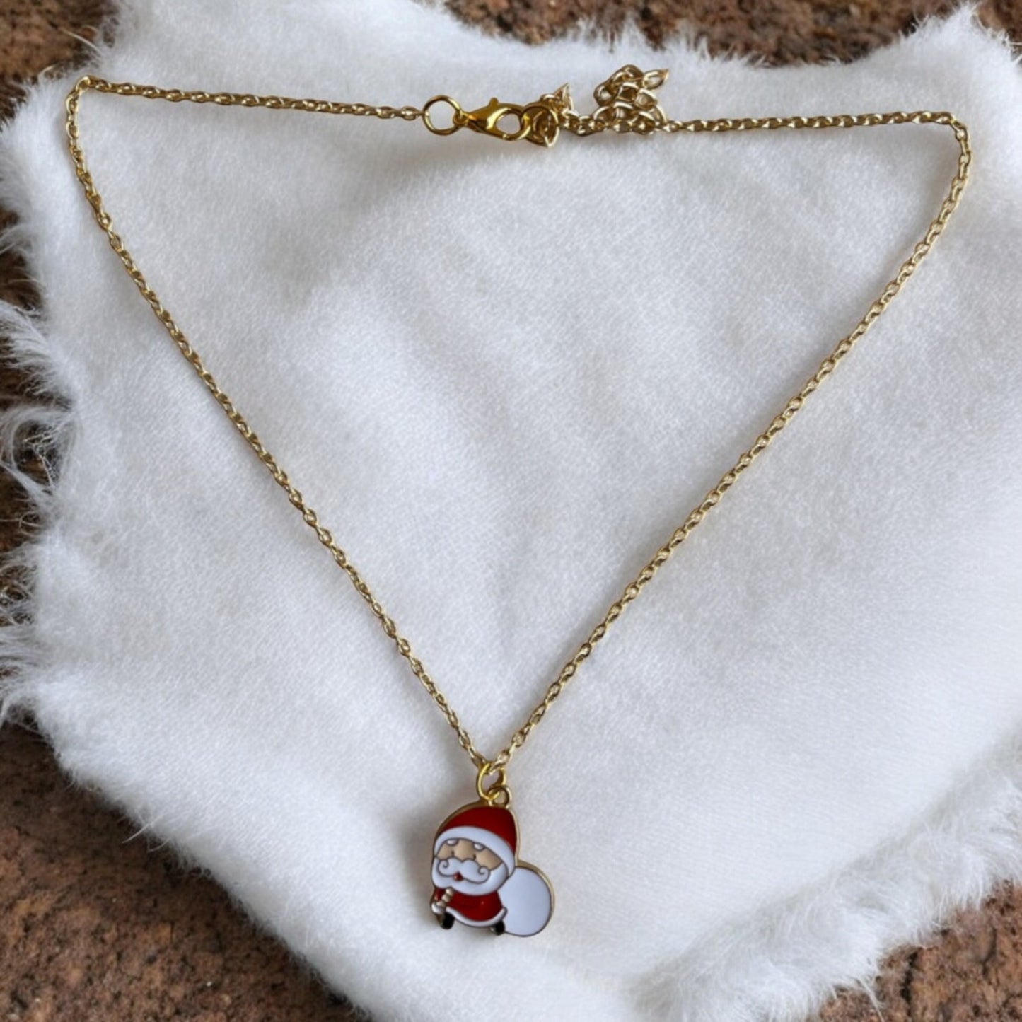 Santa Charm Pendant Chain