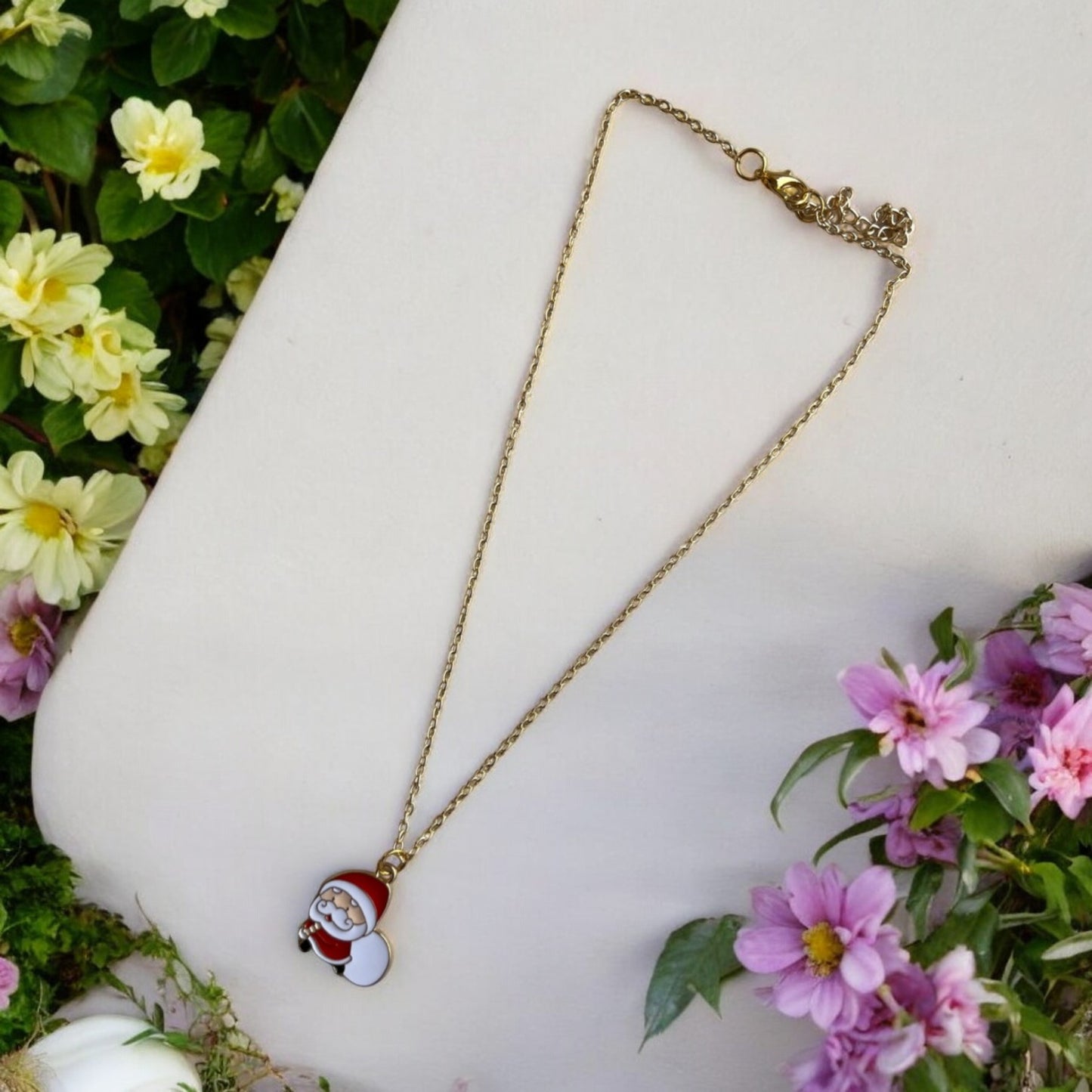 Santa Charm Pendant Chain