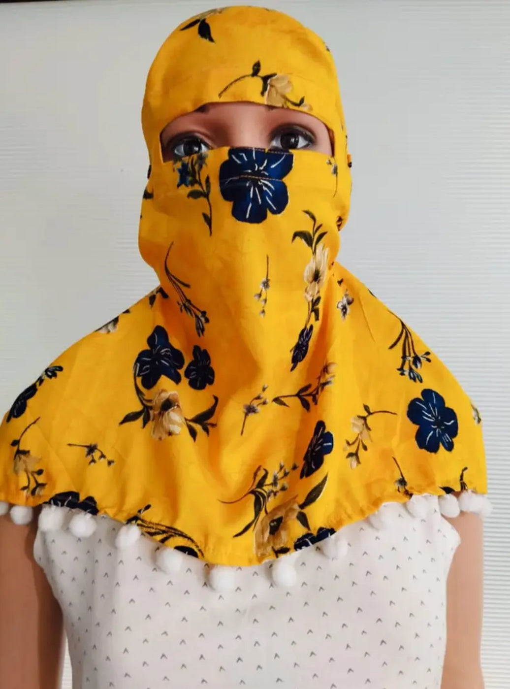 Cotton Rayon Face Cover Scarf