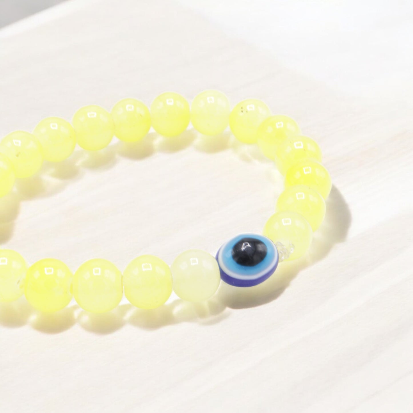 Pastel Glow Evil Eye Bracelets