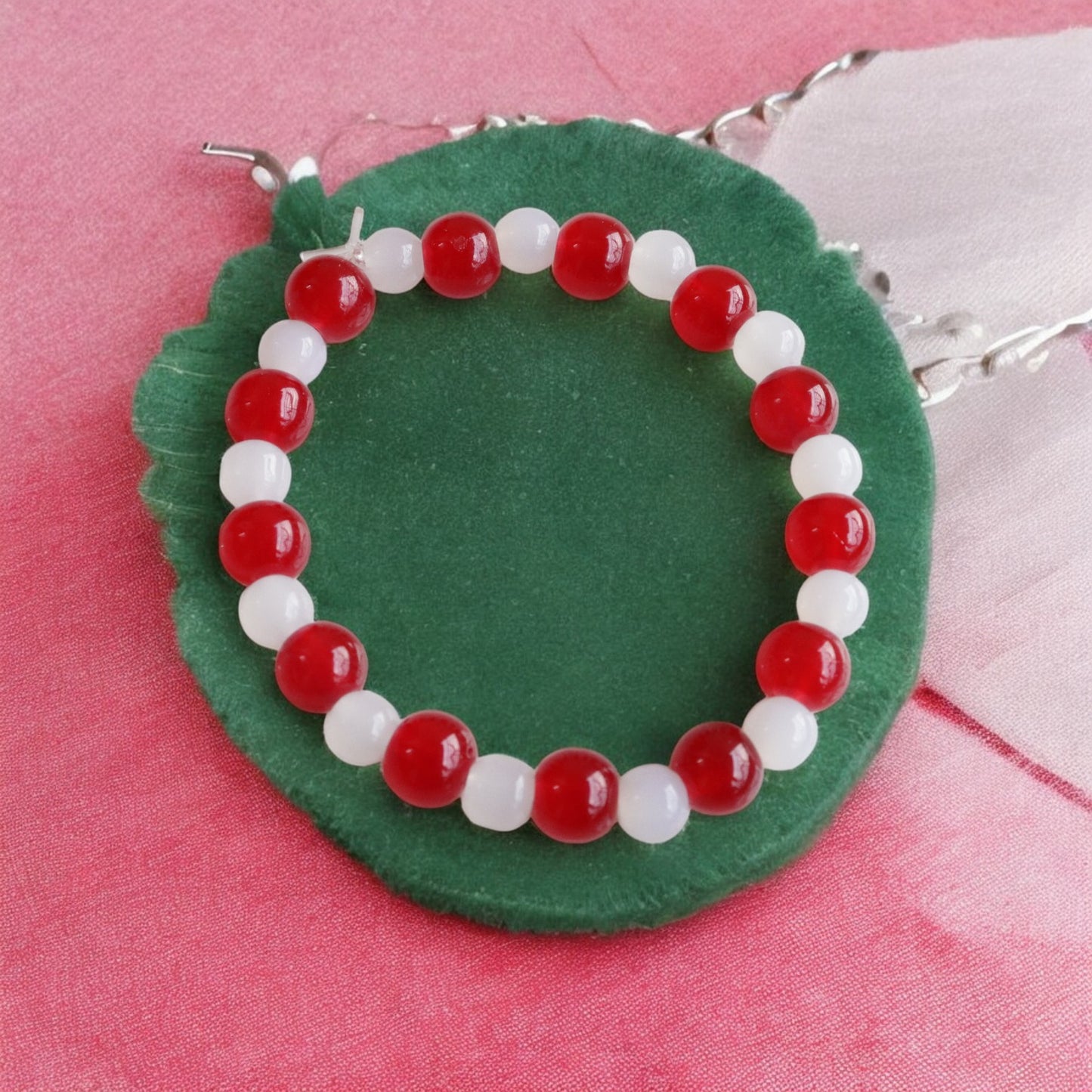 Santa Claus Crystal Beads Bracelet 3