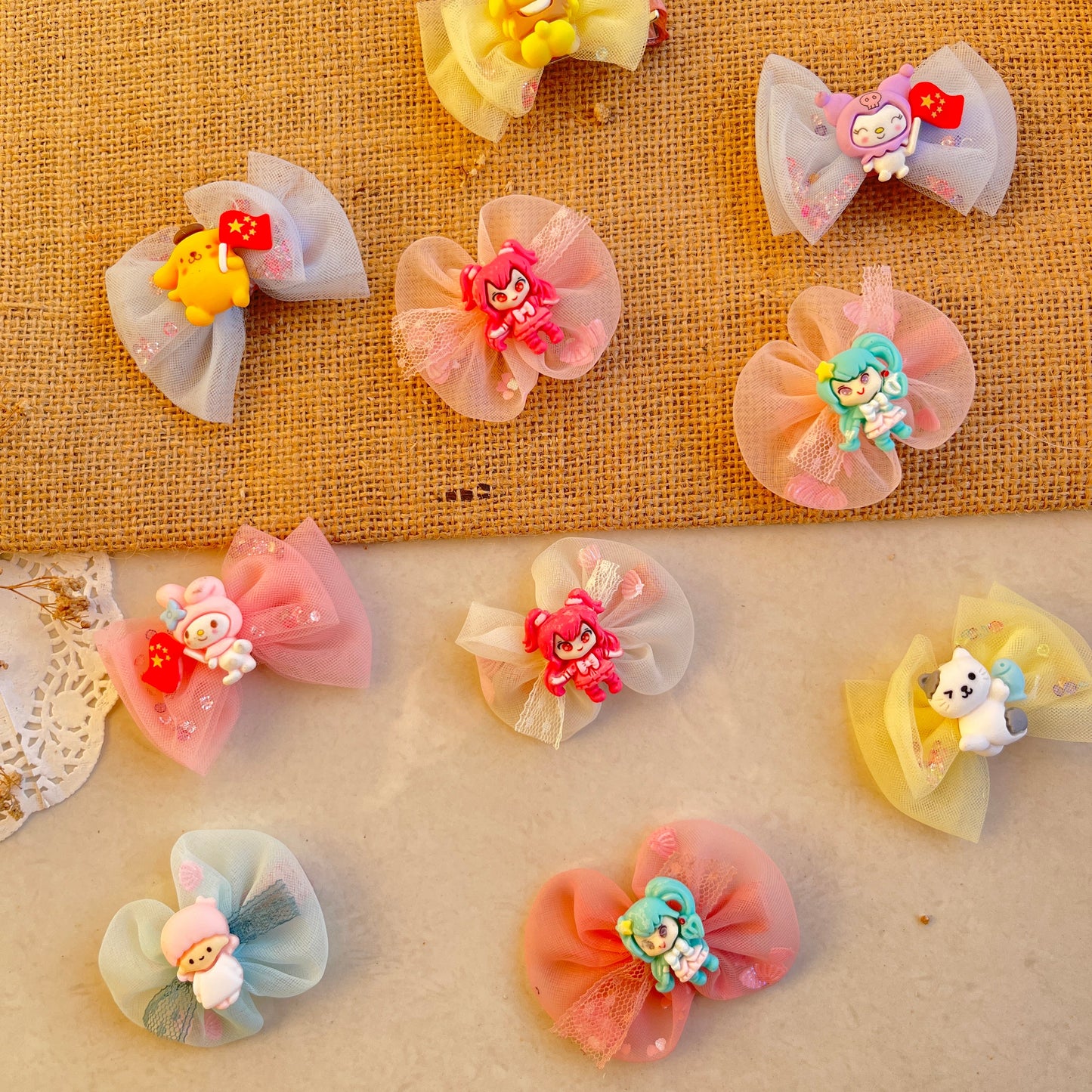 Baby hair clips 2 pc set