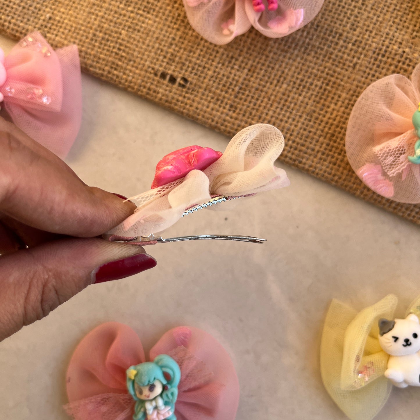 Baby hair clips 2 pc set