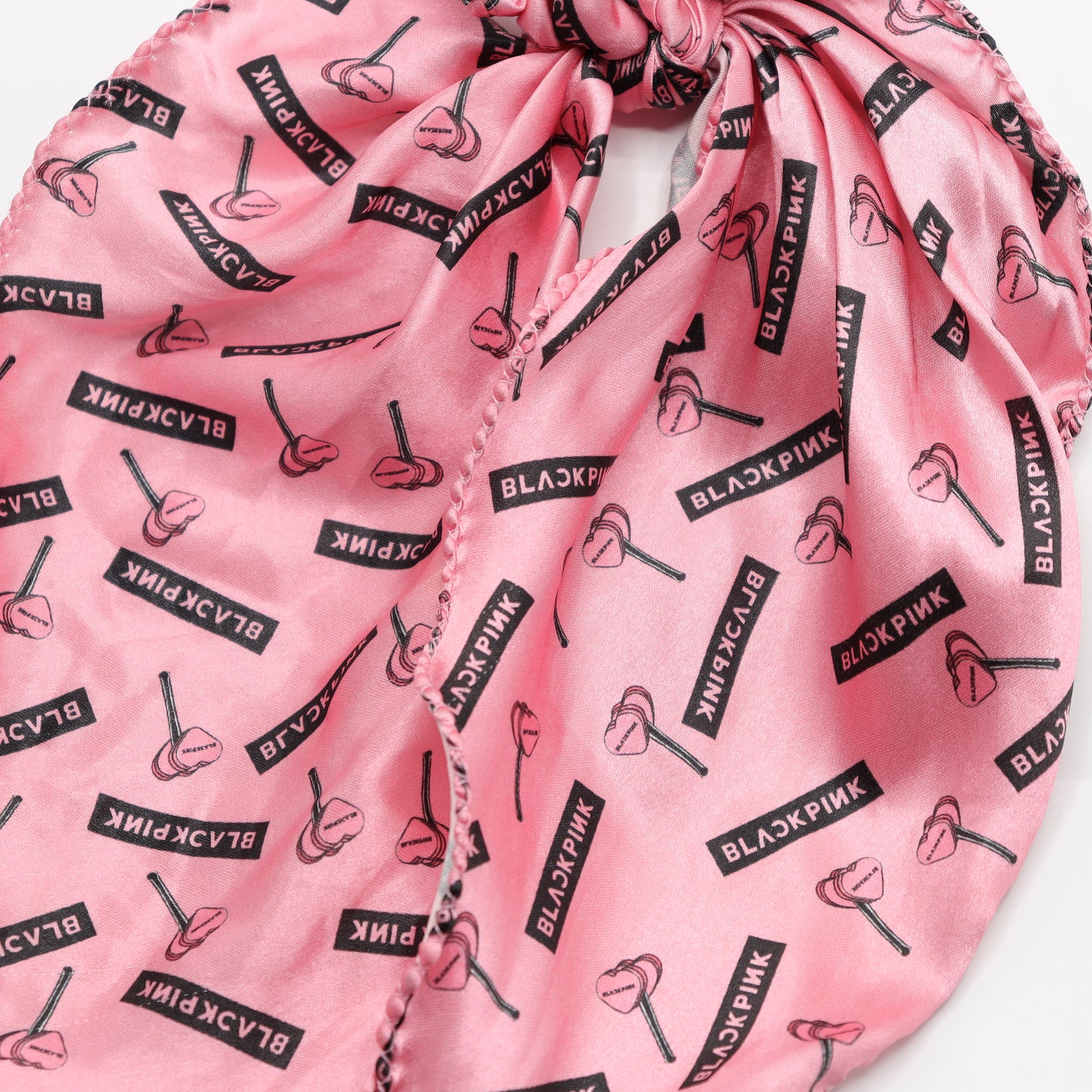 Black Pink And BTS Combo Scarf Scrunchie