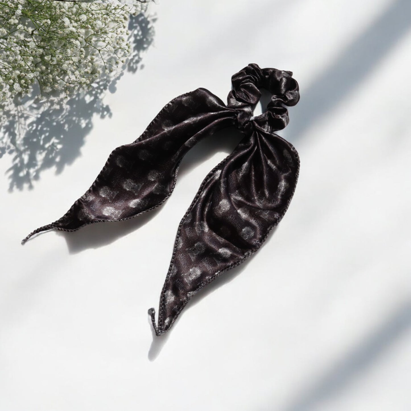 Web Series-Print Scarf Scrunchie