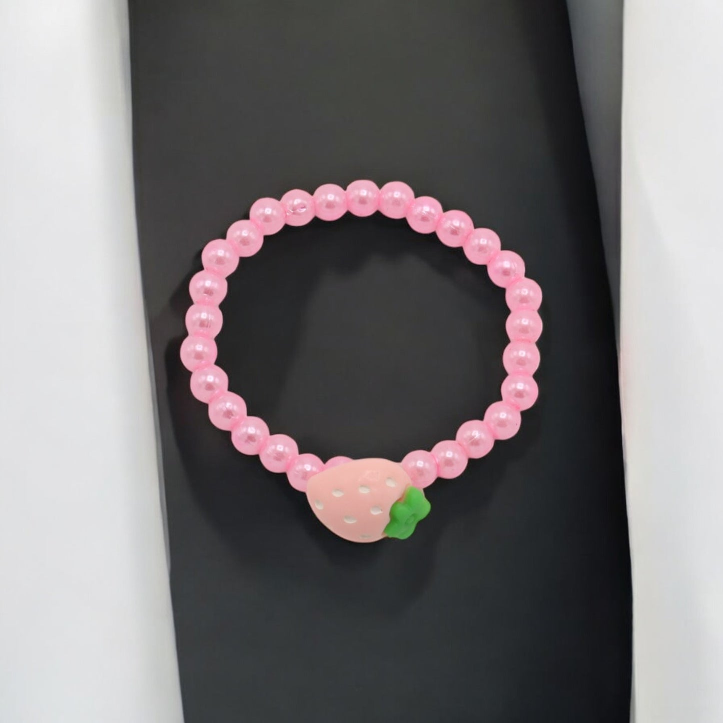Strawberry Princess Jewelry Gift Set – Necklace, Bracelet, Hand Ring & Fancy Goggles