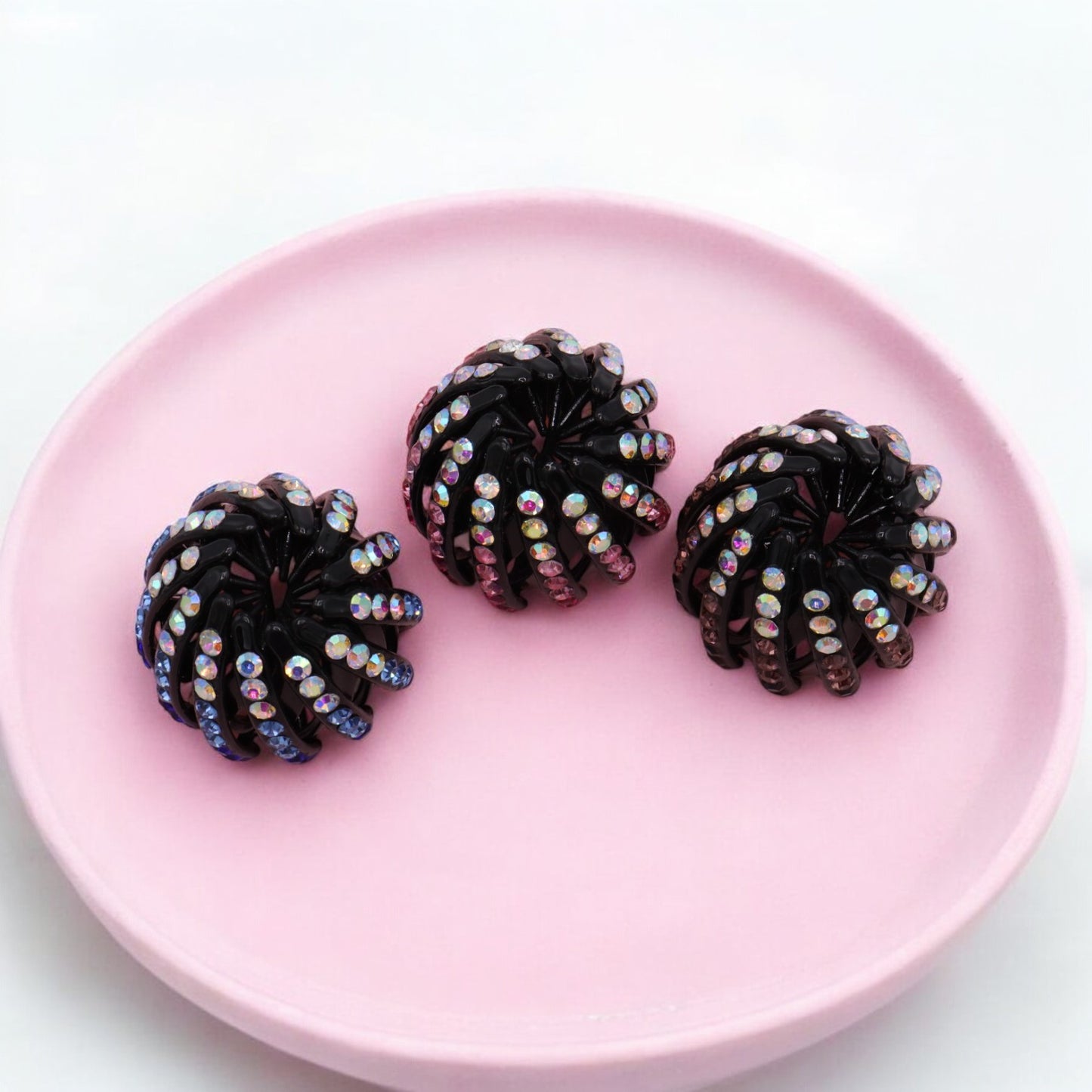Rhinestone Hair Holder – Effortless Styling Tool