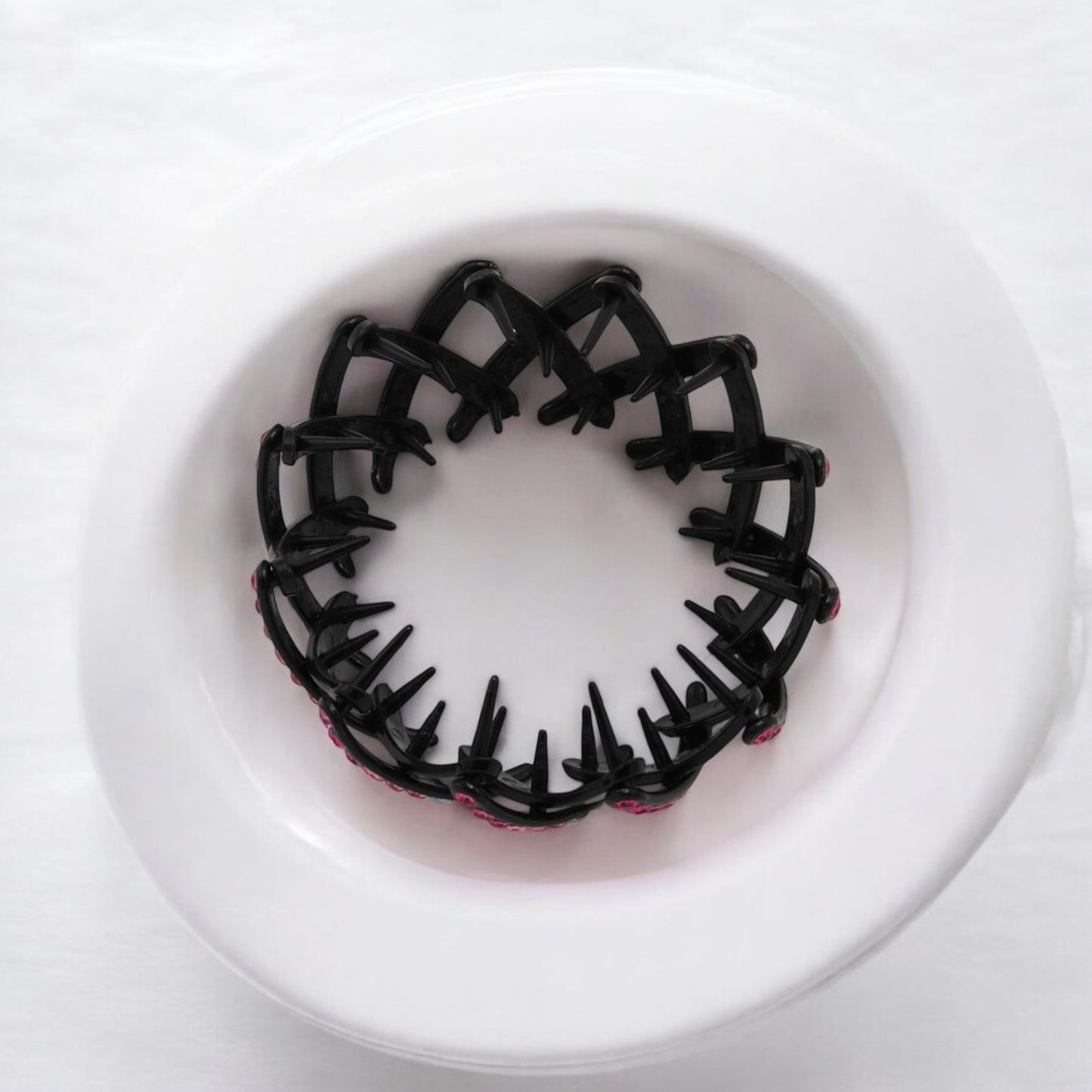 Rhinestone Hair Holder – Effortless Styling Tool