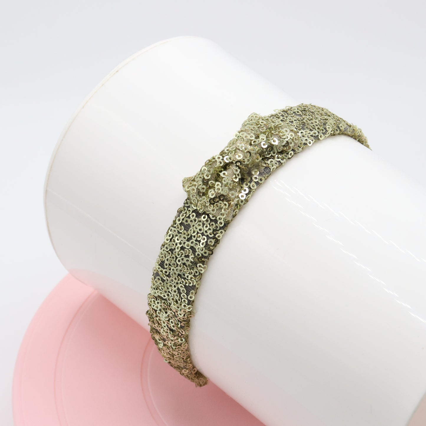 Golden Tikki Lace Party Headband