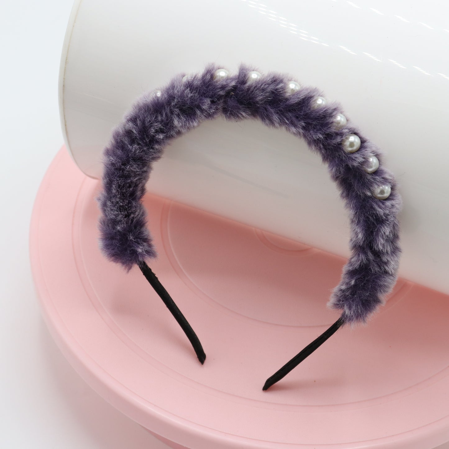 Fur Pearl Baby Headband