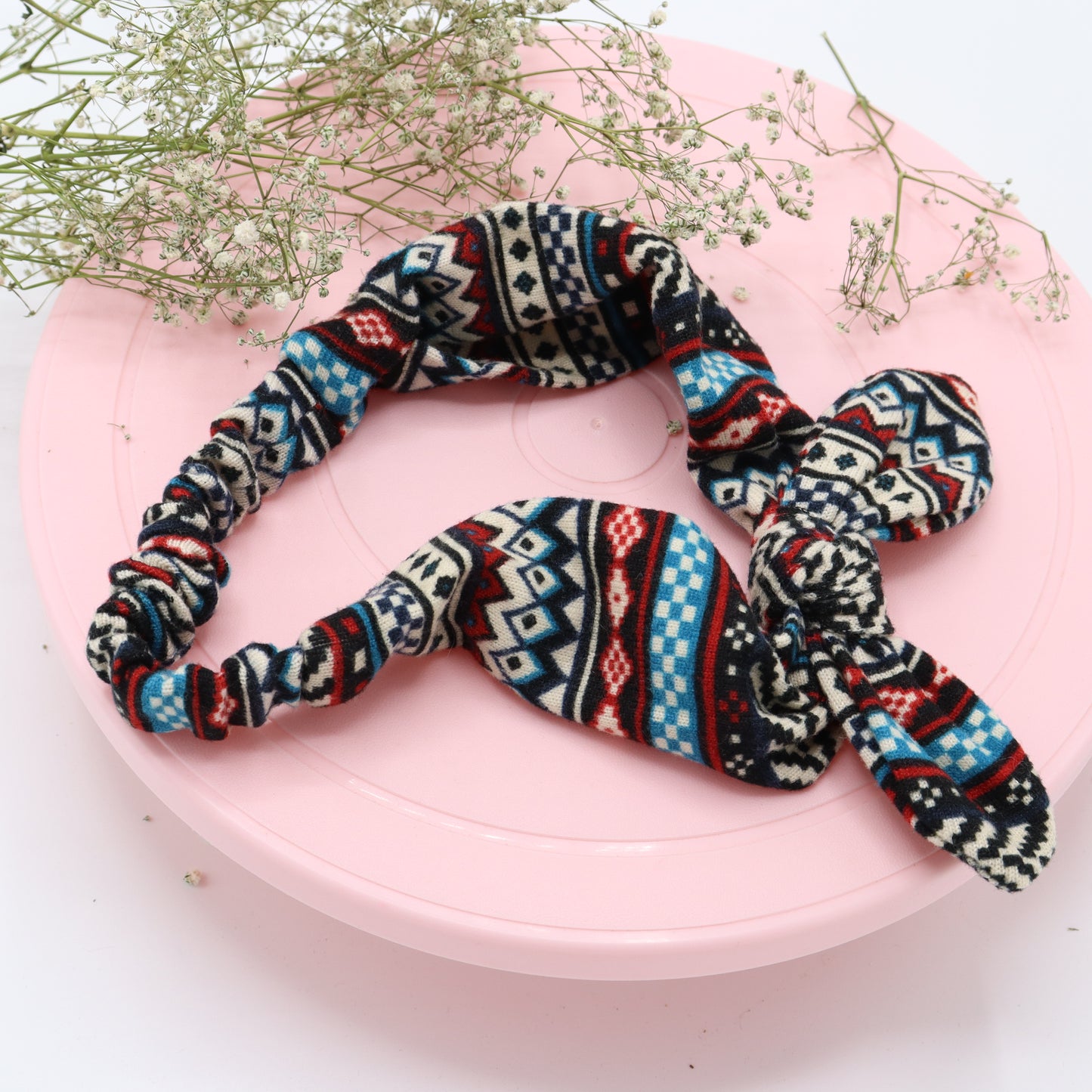 Snowy White Hairband