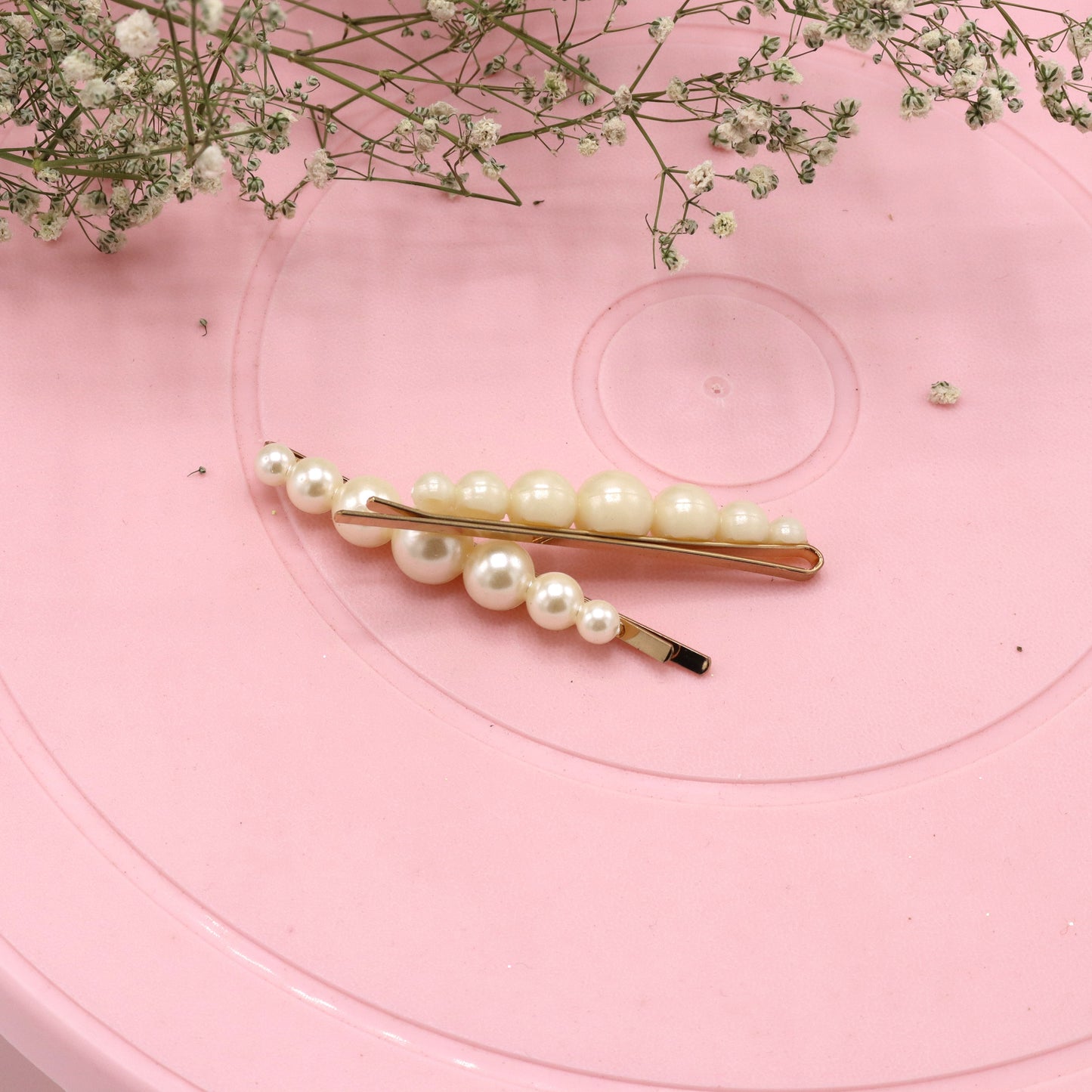 Gradient Pearl Bobby Pin Set