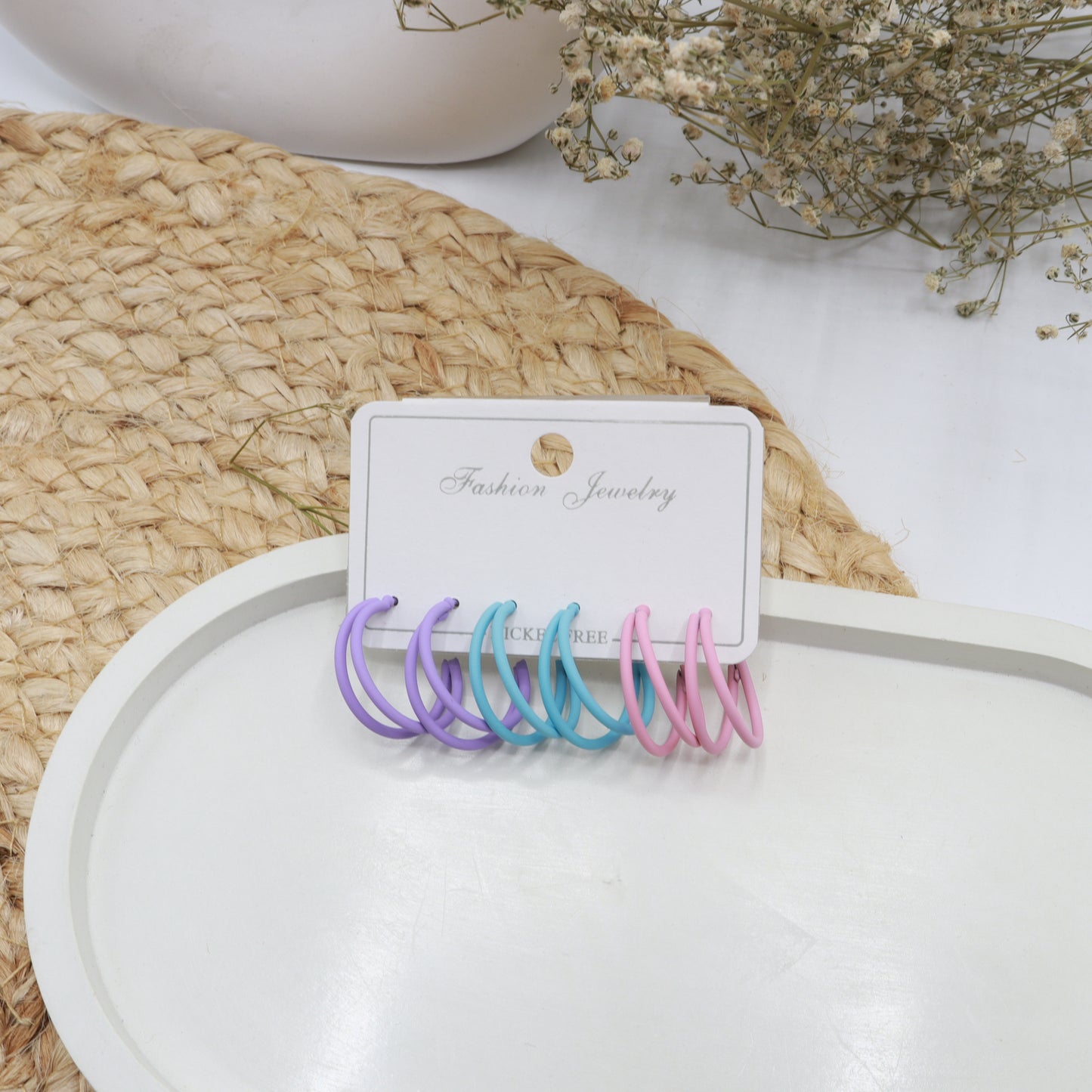 Daily Wear 3 color set earring