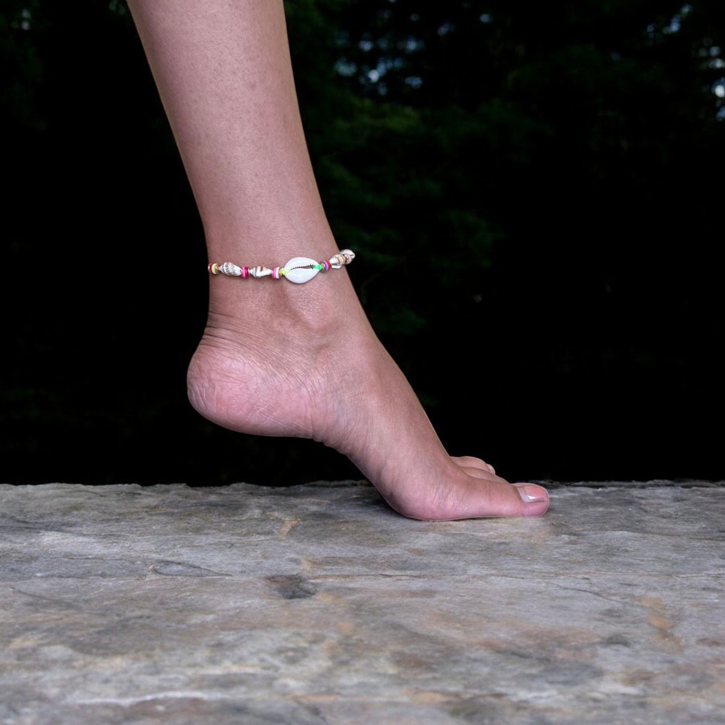 shell beach anklet