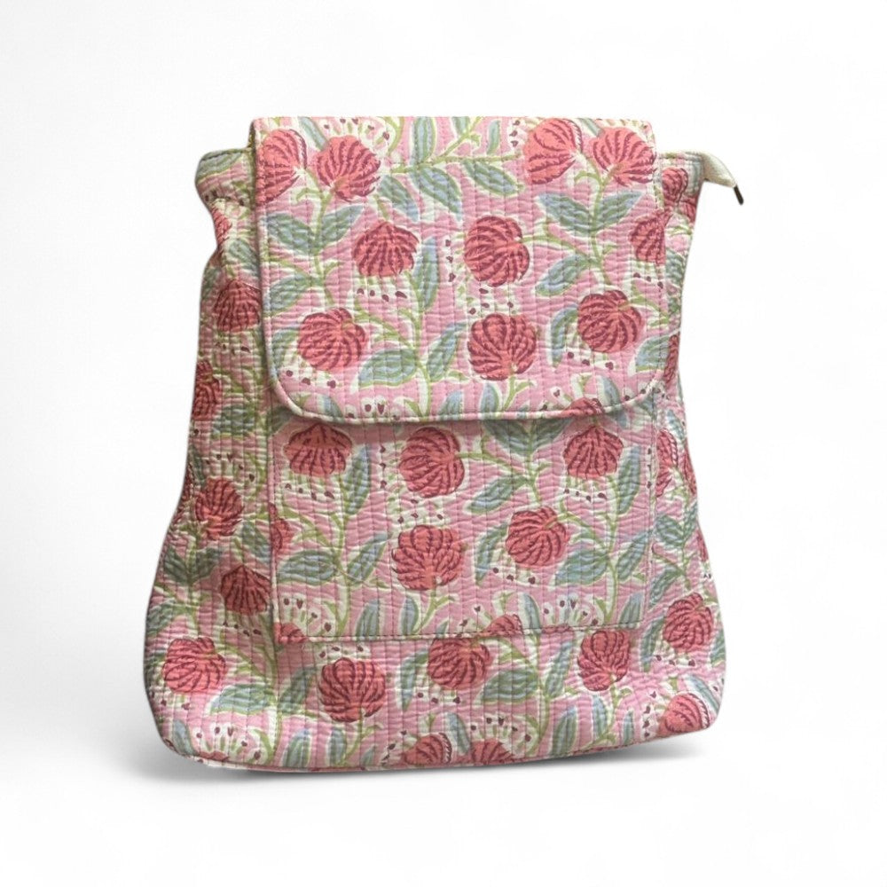 Handmade Quilted Backpack
