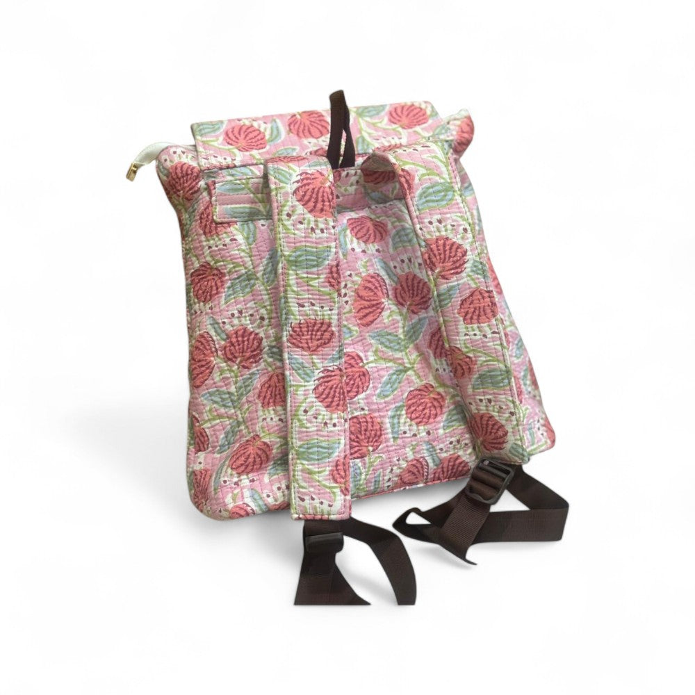 Handmade Quilted Backpack