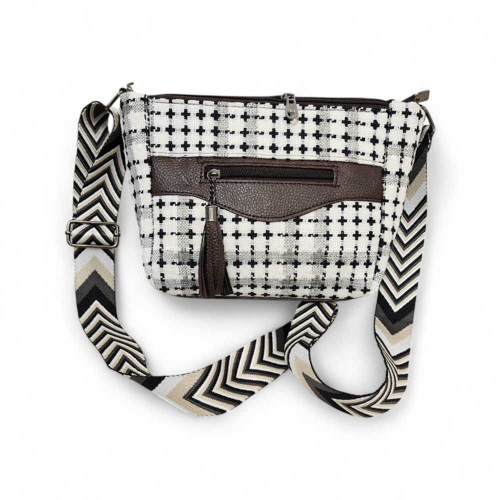 Triple Partition Sling Bag