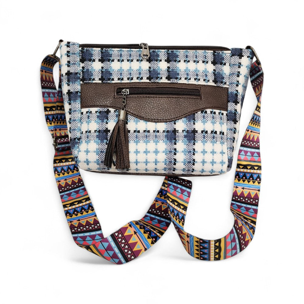 Triple Partition Sling Bag