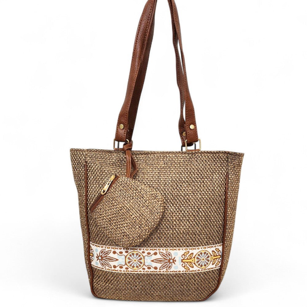 Vora Handcrafted Jute Tote