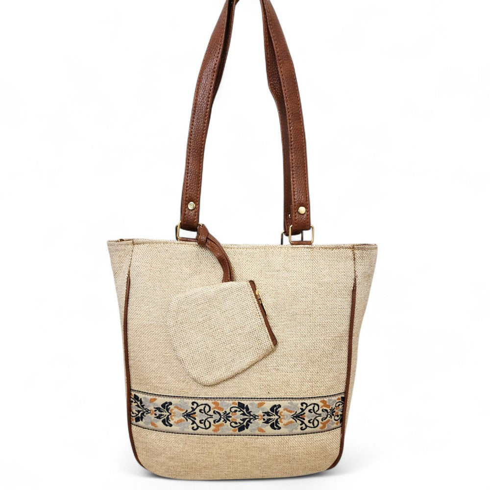 Vora Handcrafted Jute Tote
