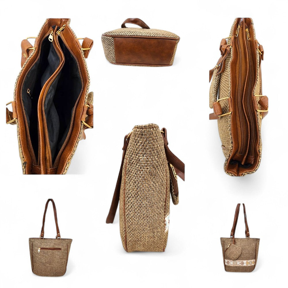 Vora Handcrafted Jute Tote