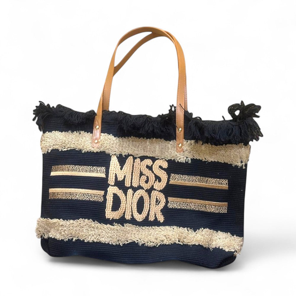 Miss Dior Canvas Tote Bag