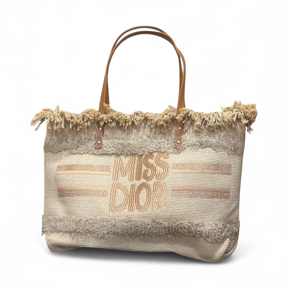 Miss Dior Canvas Tote Bag