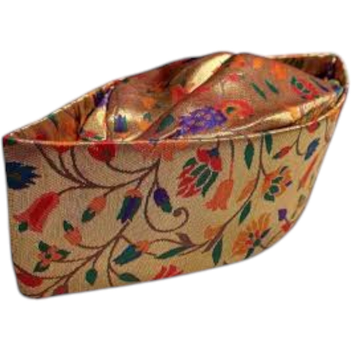 Traditional Paithani Topi – For Men & Women | Perfect for Festivals & Weddings