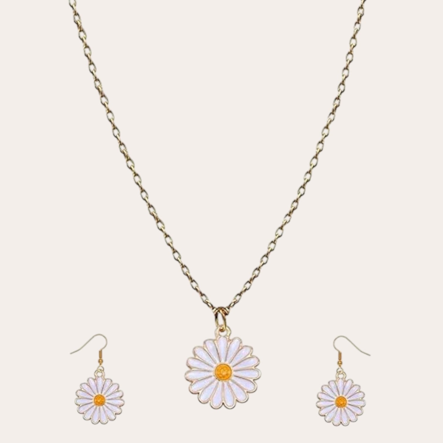 daisy neckless set