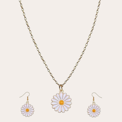daisy neckless set