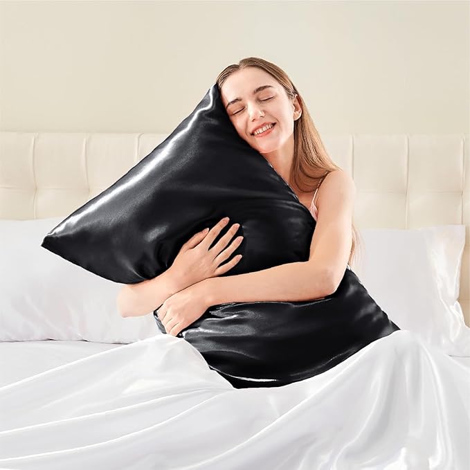 Timeless Black Beauty Pillow Cover