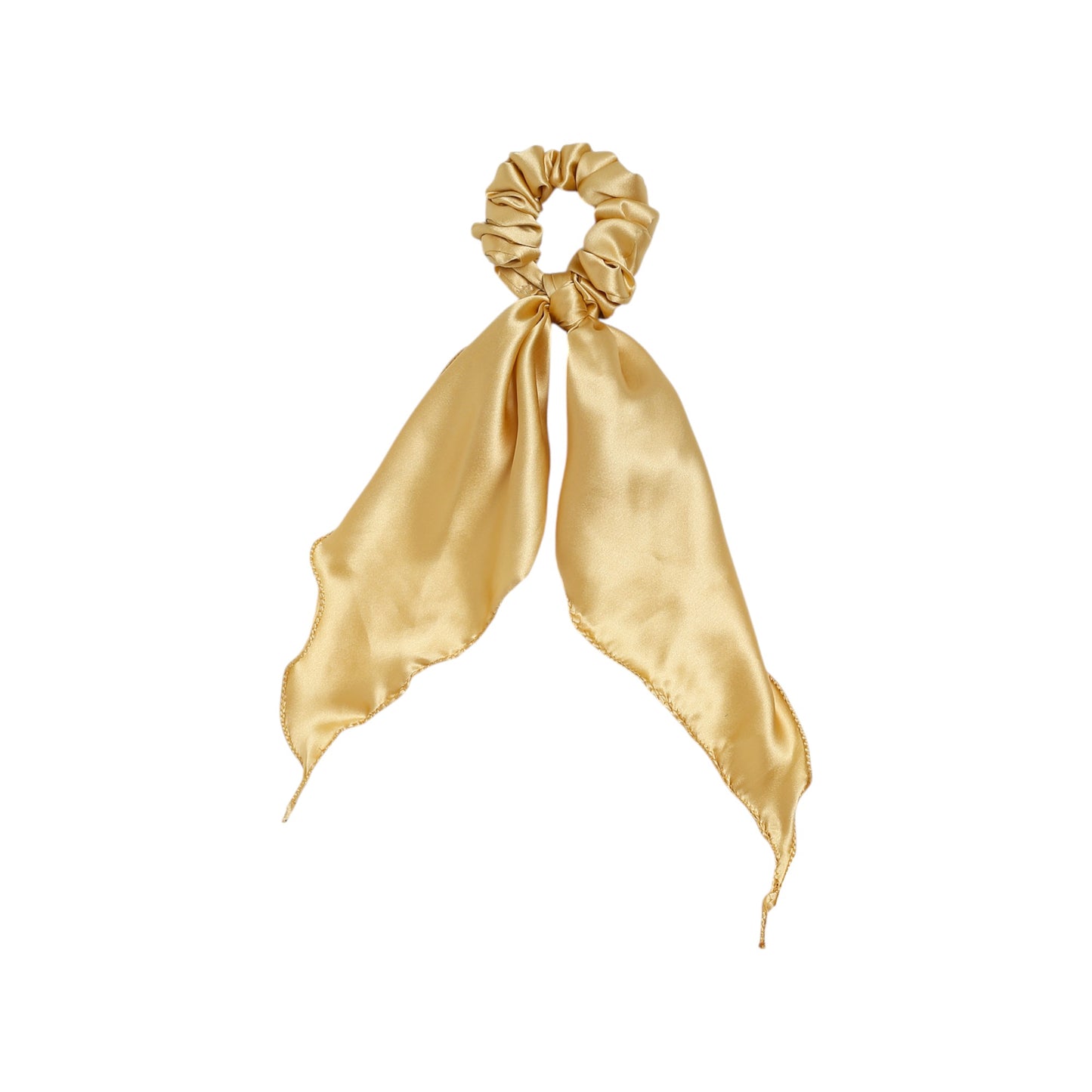 Silk Satin Scarf Scrunchie