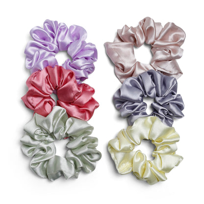 Pestel color Rubber band Plan set of 6 pc Scrunchies