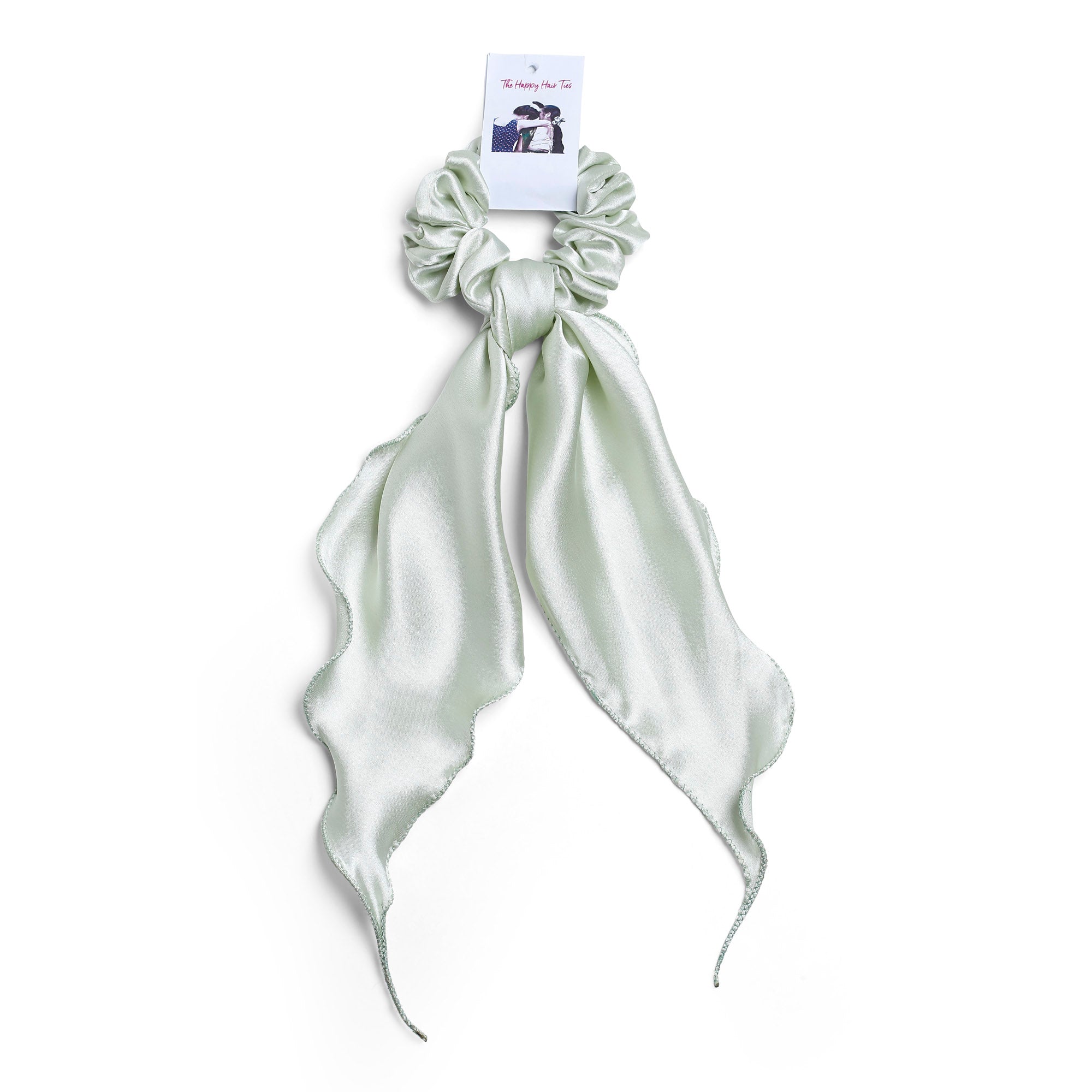 Silk Satin Scarf Scrunchie