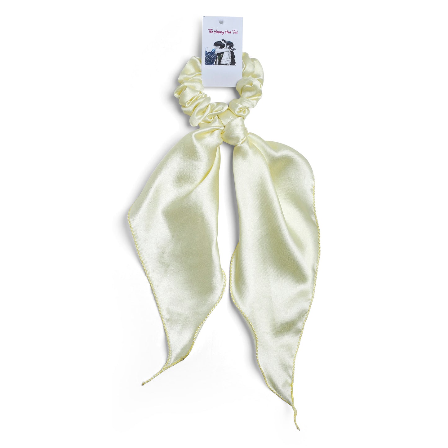 Silk Satin Scarf Scrunchie
