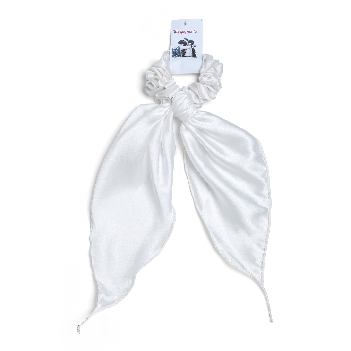 Silk Satin Scarf Scrunchie
