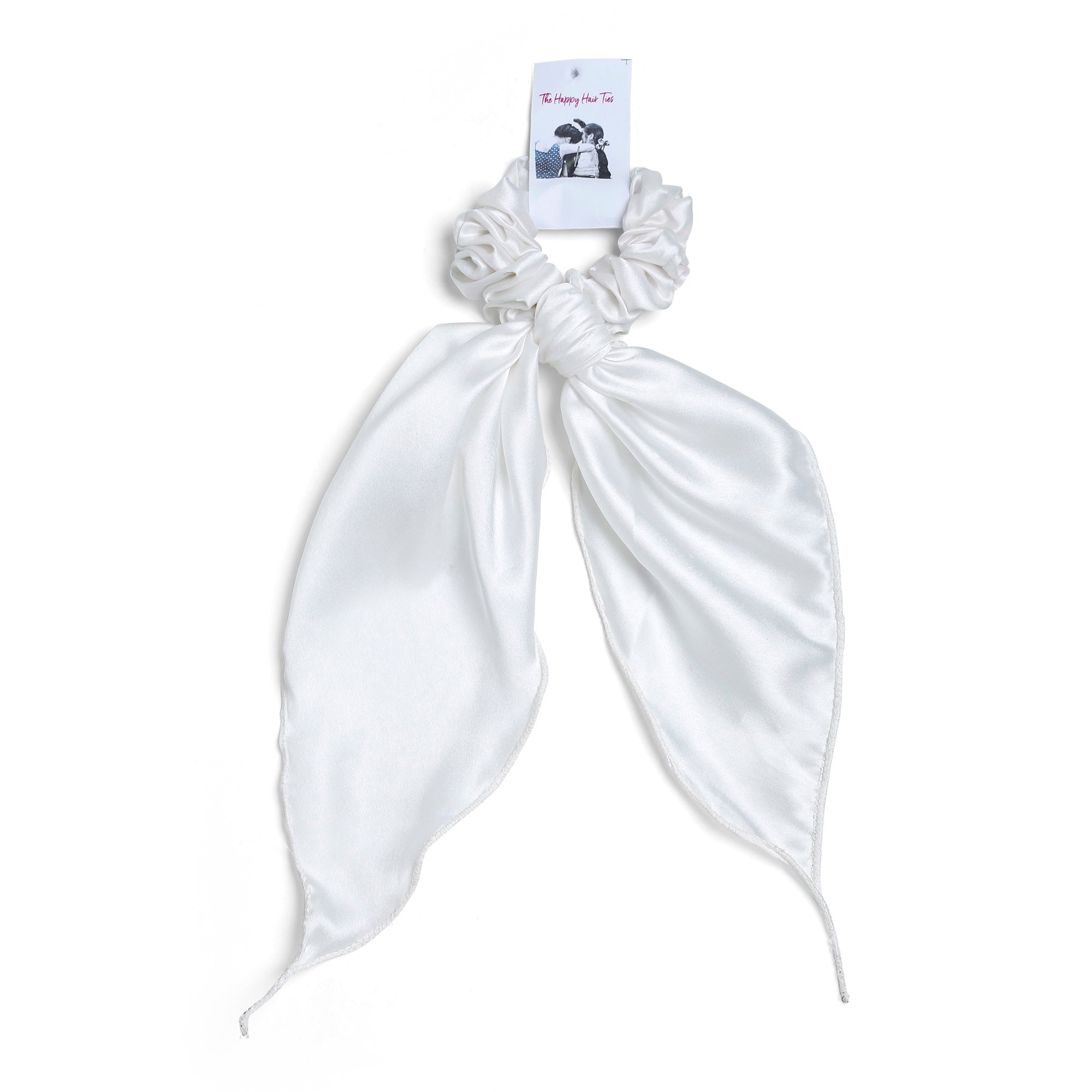 Silk Satin Scarf Scrunchie