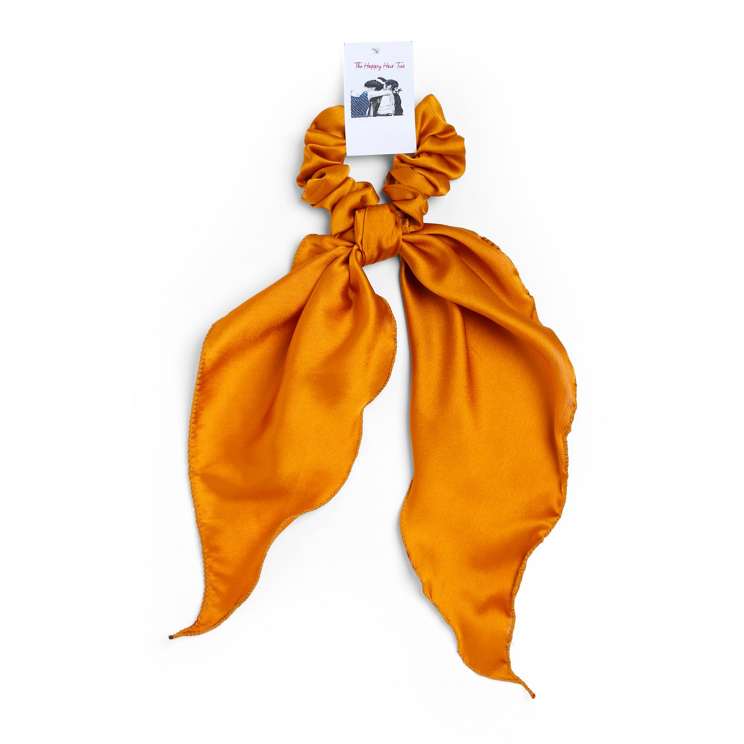Silk Satin Scarf Scrunchie