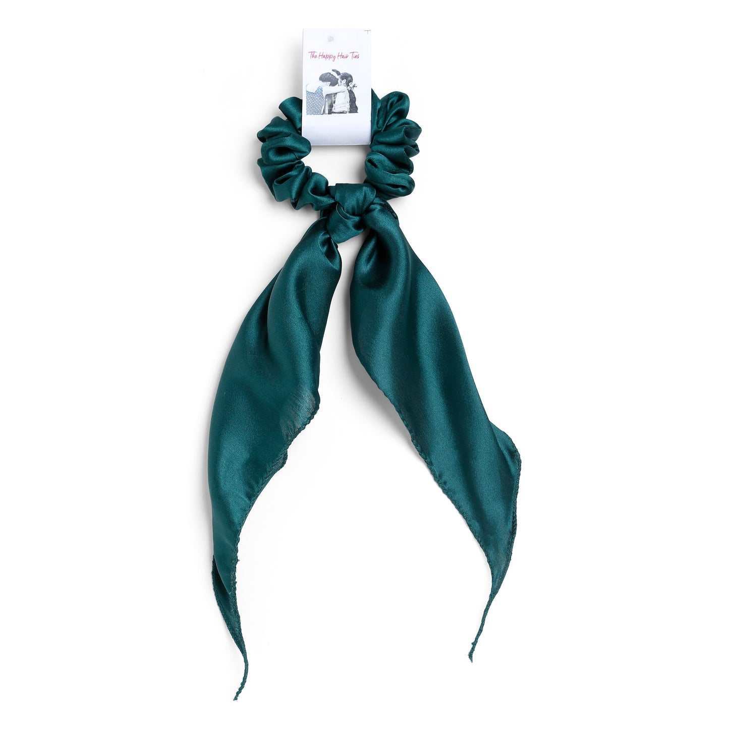 Silk Satin Scarf Scrunchie