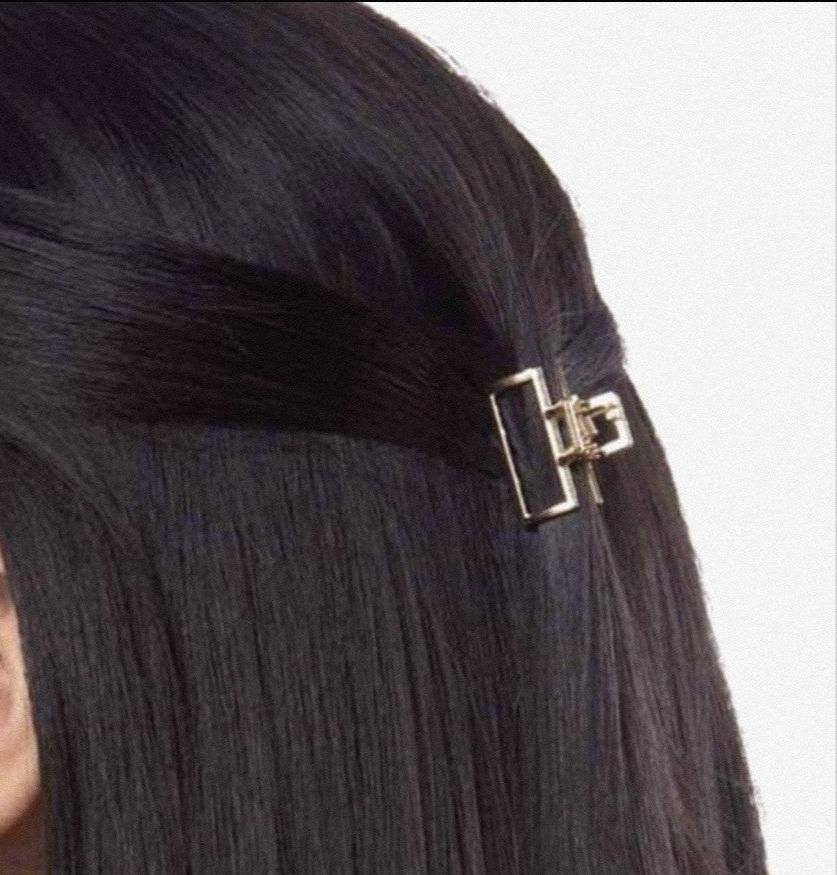 Small Metal Hair Clutcher Set – 4 Pcs with Random Designs