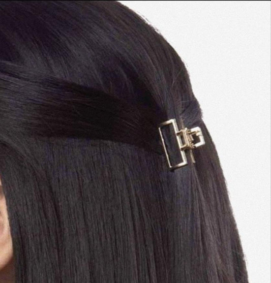 Small Metal Hair Clutcher Set – 4 Pcs with Random Designs