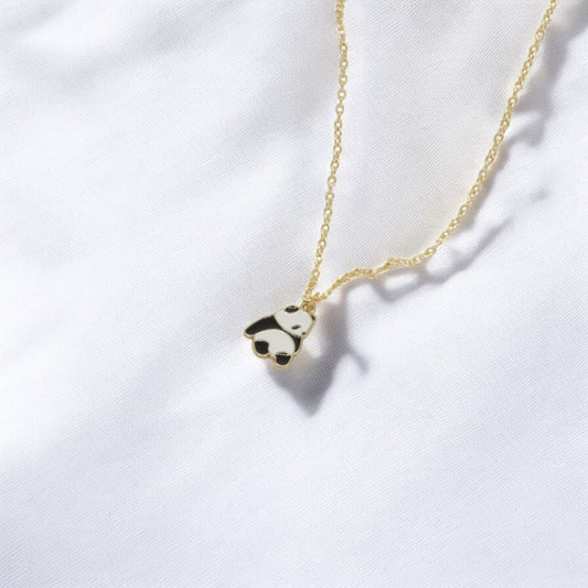 Panda Pendant Chain Necklac