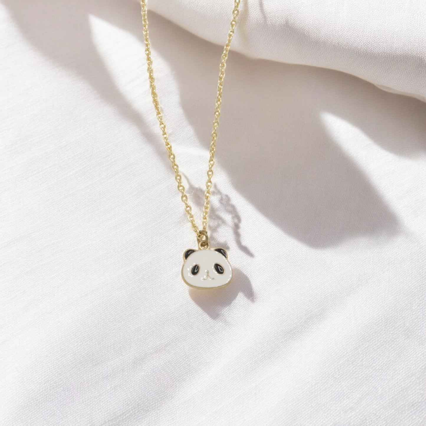 Panda Pendant Chain Necklac