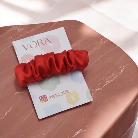 Red Scrunchie Bracelet